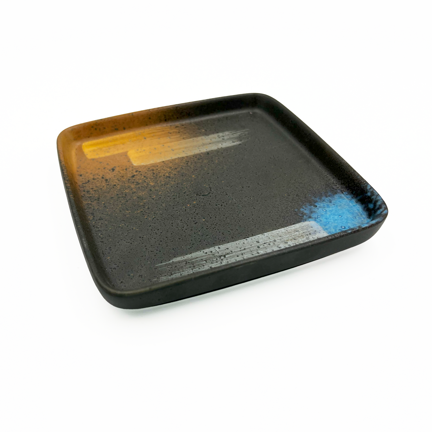 'Akarui' Squared Plate (Small) - Lipped